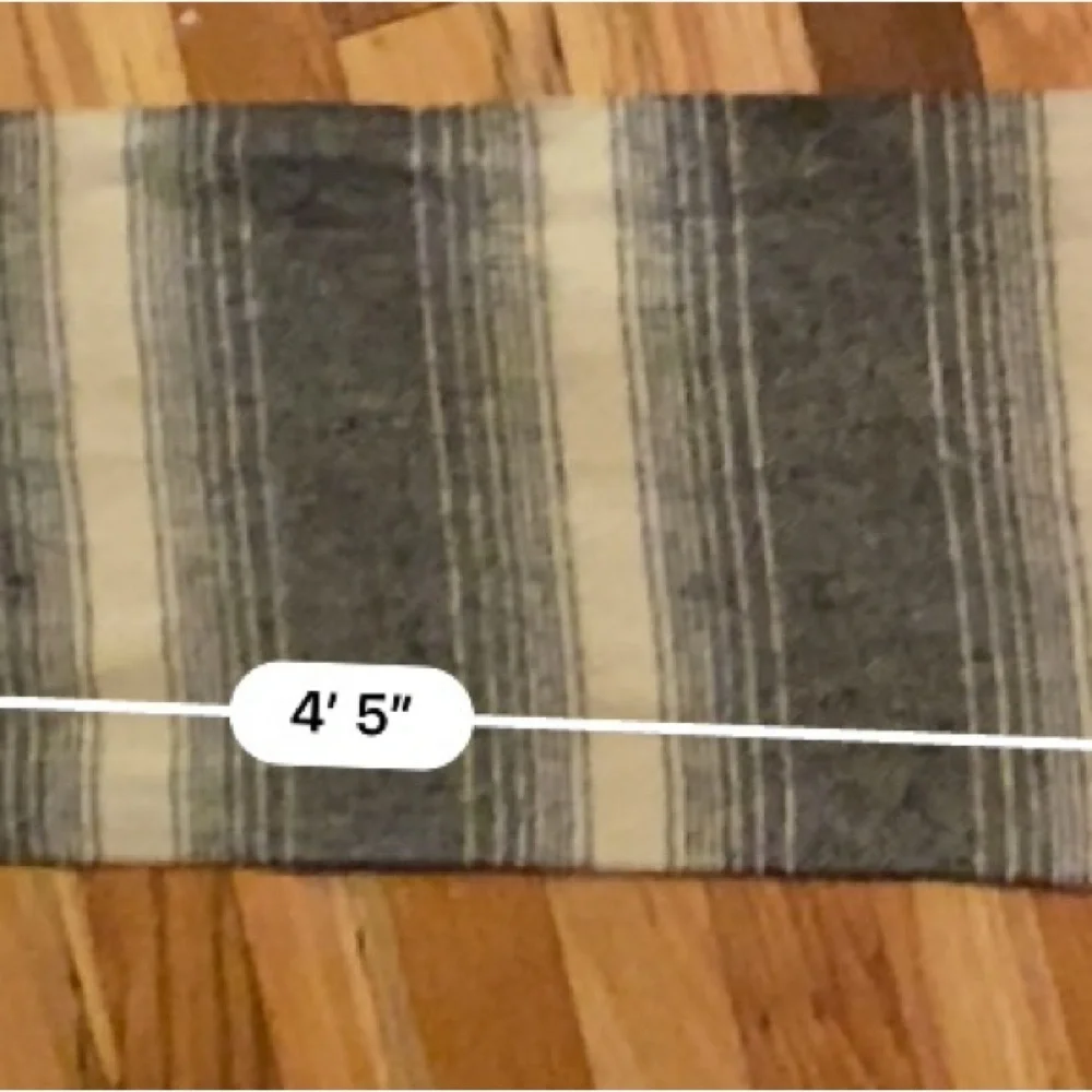 Dior Gray and Cream Wool Scarf Vintage